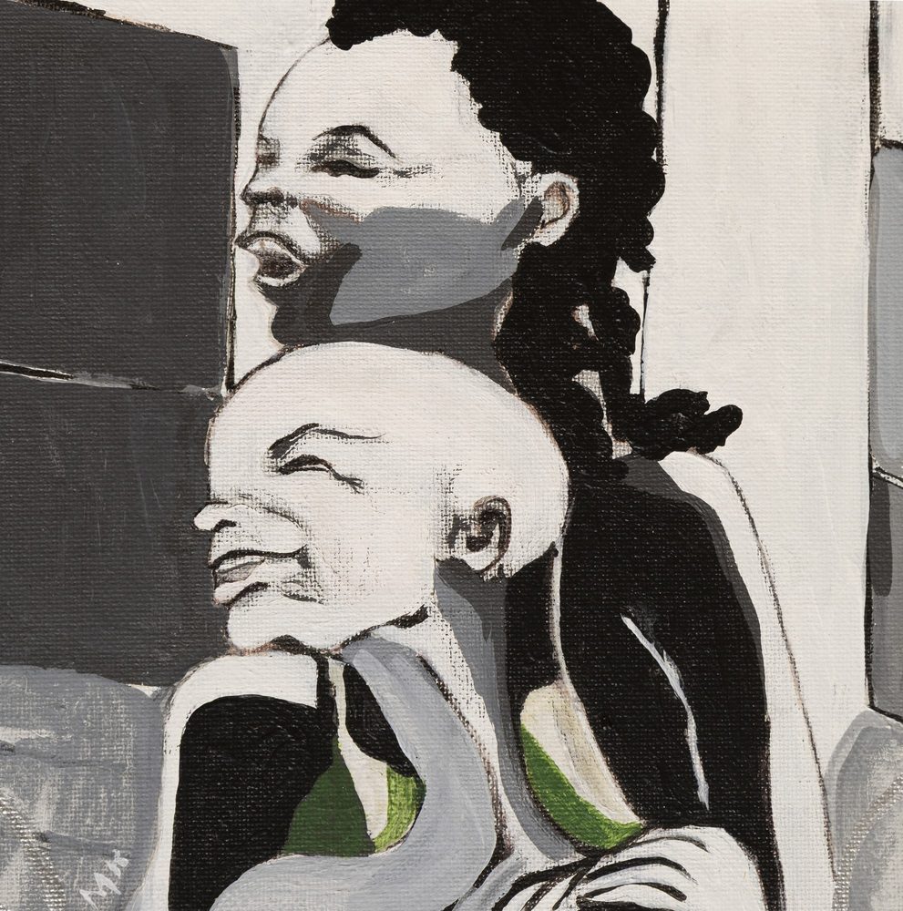 Harlem Summer - original painting by Mary Kilpatrick