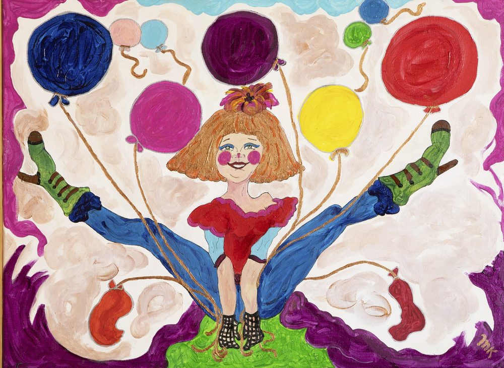 Party Time - original painting by Mary Kilpatrick