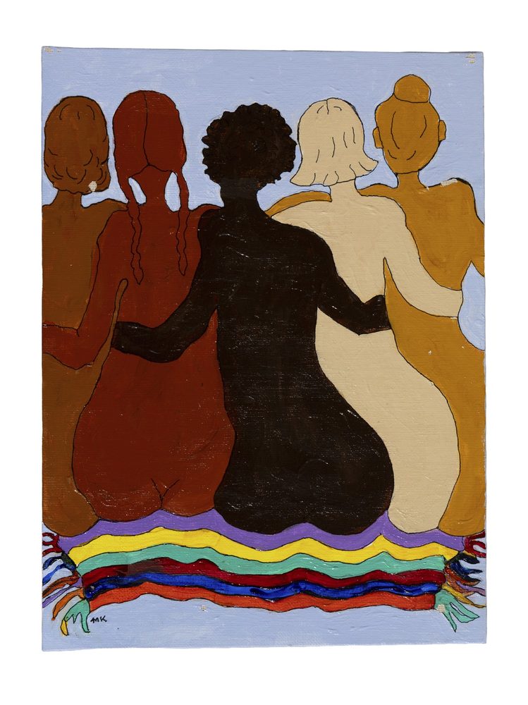 Togetherness - original painting by Mary Kilpatrick