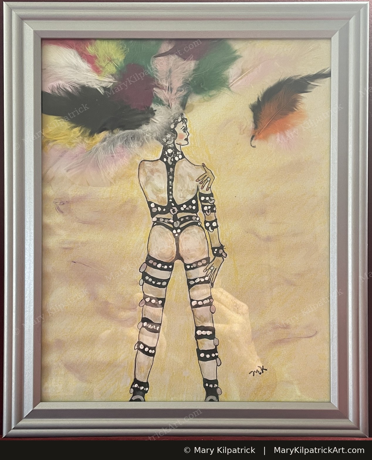Original figurative painting 'Las Vegas' by Mary Kilpatrick